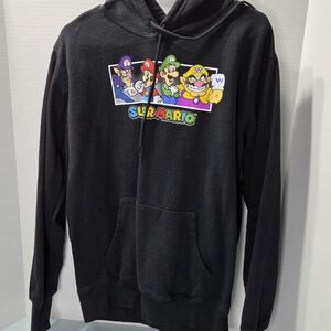 Nintendo Super Mario Black Hoodie